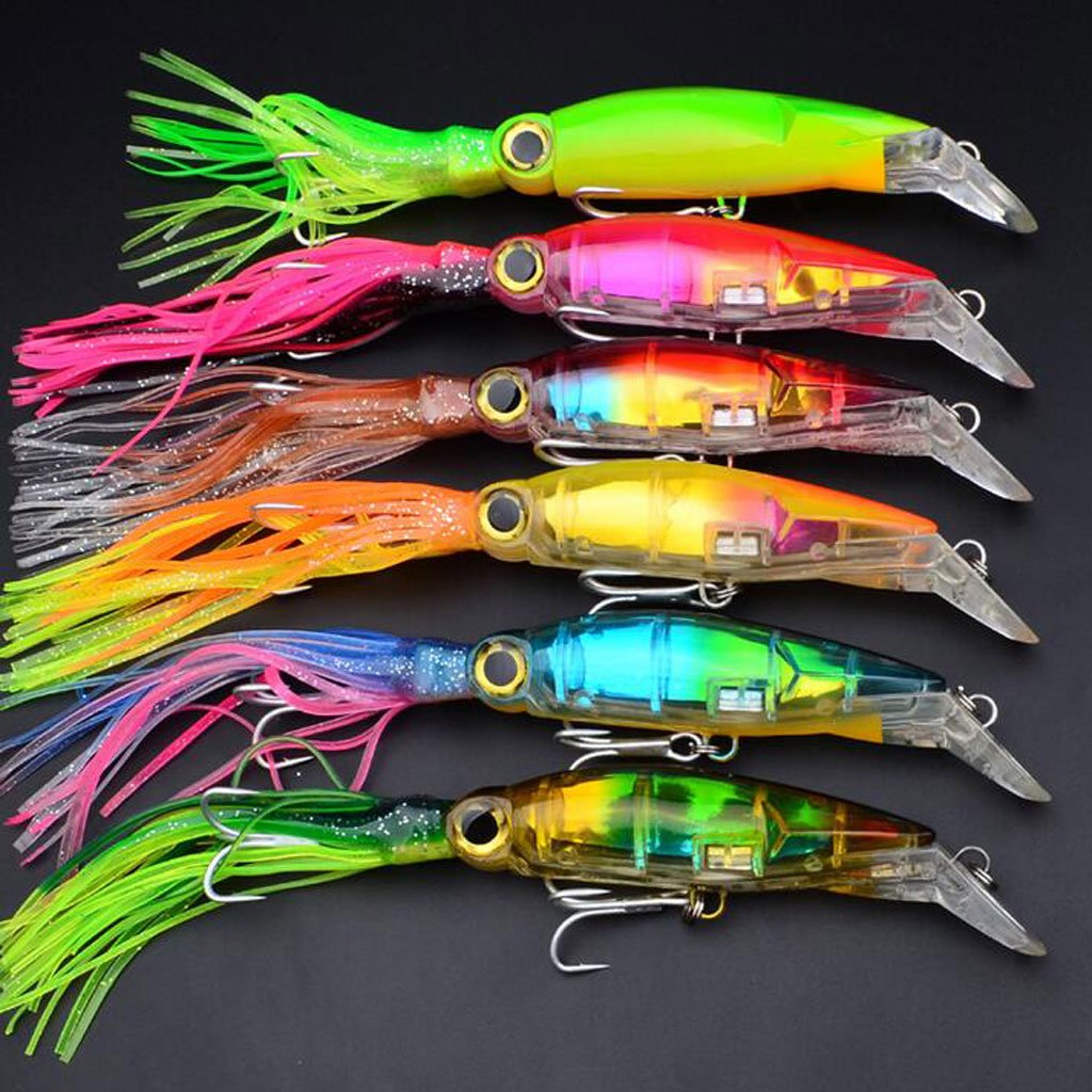 Squid Lure For Grouper Fishing | 41gm/13cm