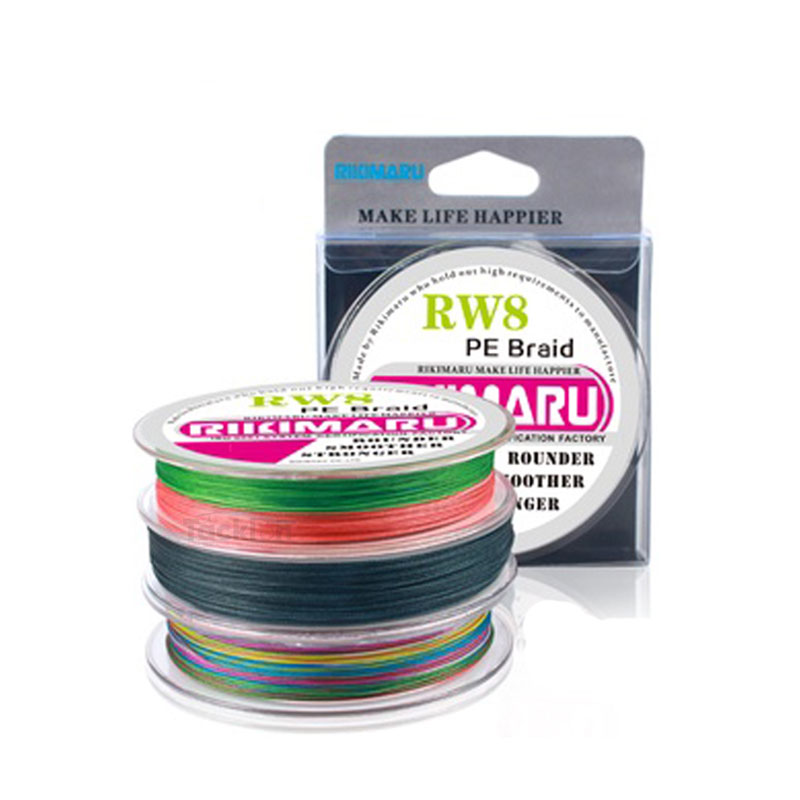 Rikimaru PE 8x Braided Line 100m